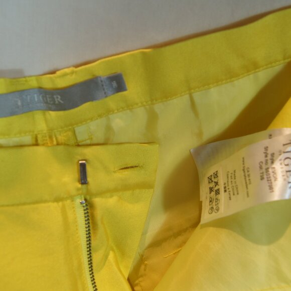 Tiger of Sweden Silk and Cotton Pleated Trousers Swedish Designer - Picture 5 of 7